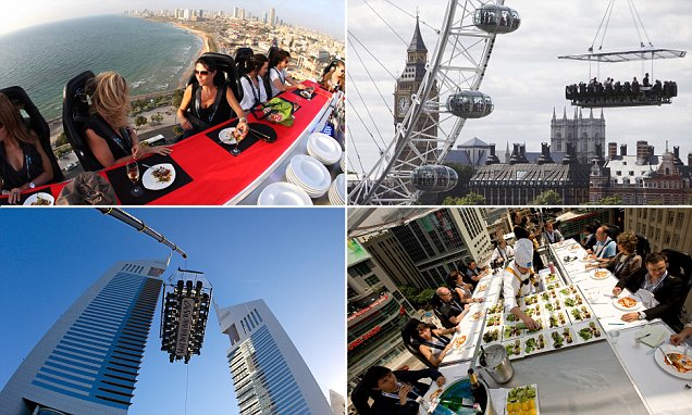 DAREDEVIL DINING: THE 160FT HIGH RESTAURANT